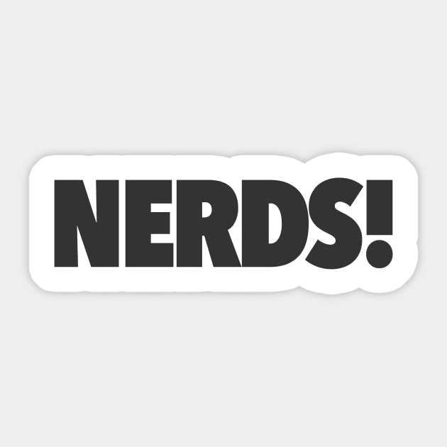 Nerds! Sticker by Migs